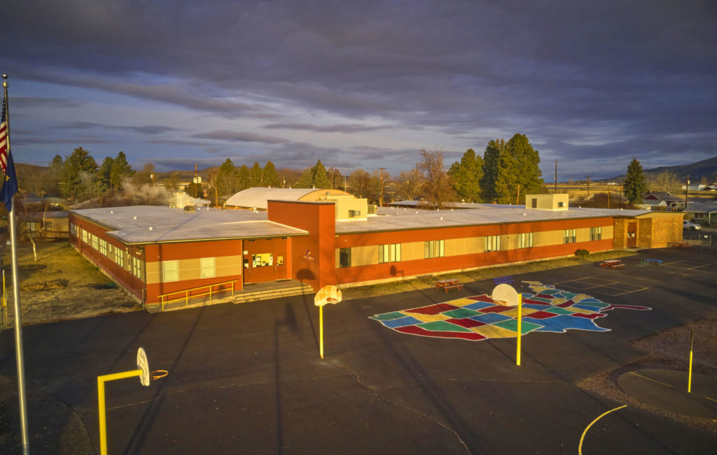 Merrill Elementary Seismic Retrofit Aerial View